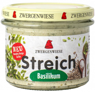 Brotaufstrich Streich Basilikum (180g)
